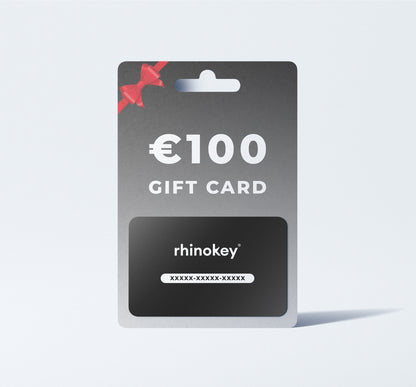 Rhinokey Geschenkkarte